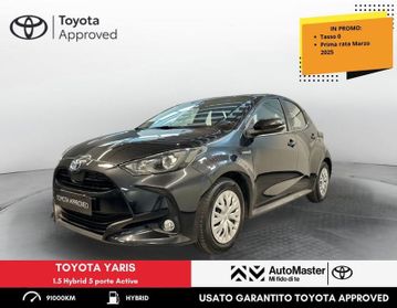 Toyota Yaris 1.5 Hybrid 5 porte Active