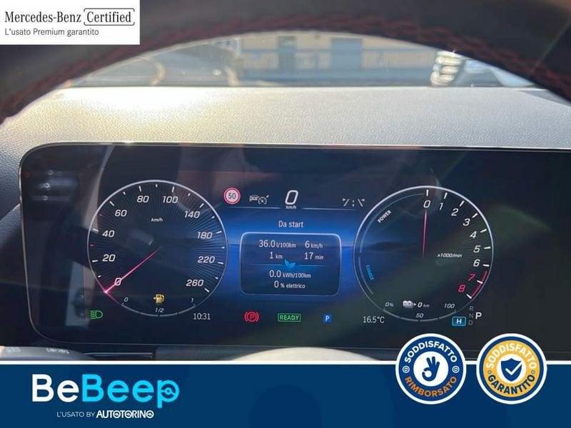 Mercedes-Benz GLA 250 E PHEV AMG LINE ADVANCED PLUS AUTO