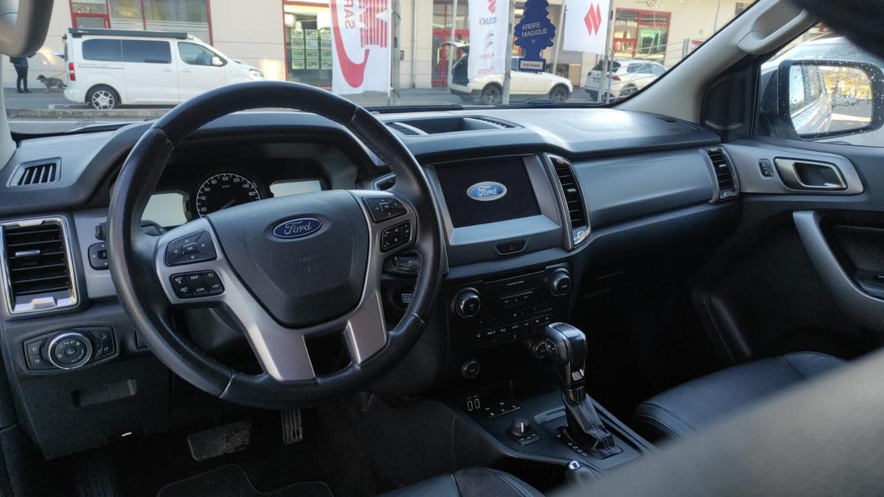 FORD RANGER 2.0 AUTOMATICA 213 CV DC Limited GANCIO TRAINO