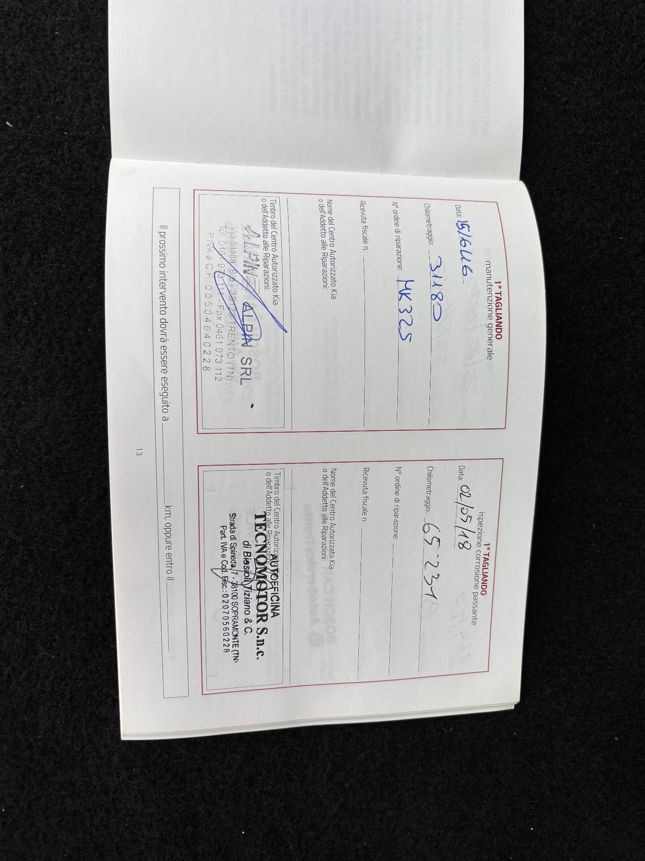 Kia Sportage 1.7 CRDI. Garanzia 12 mesi. Neopatentati