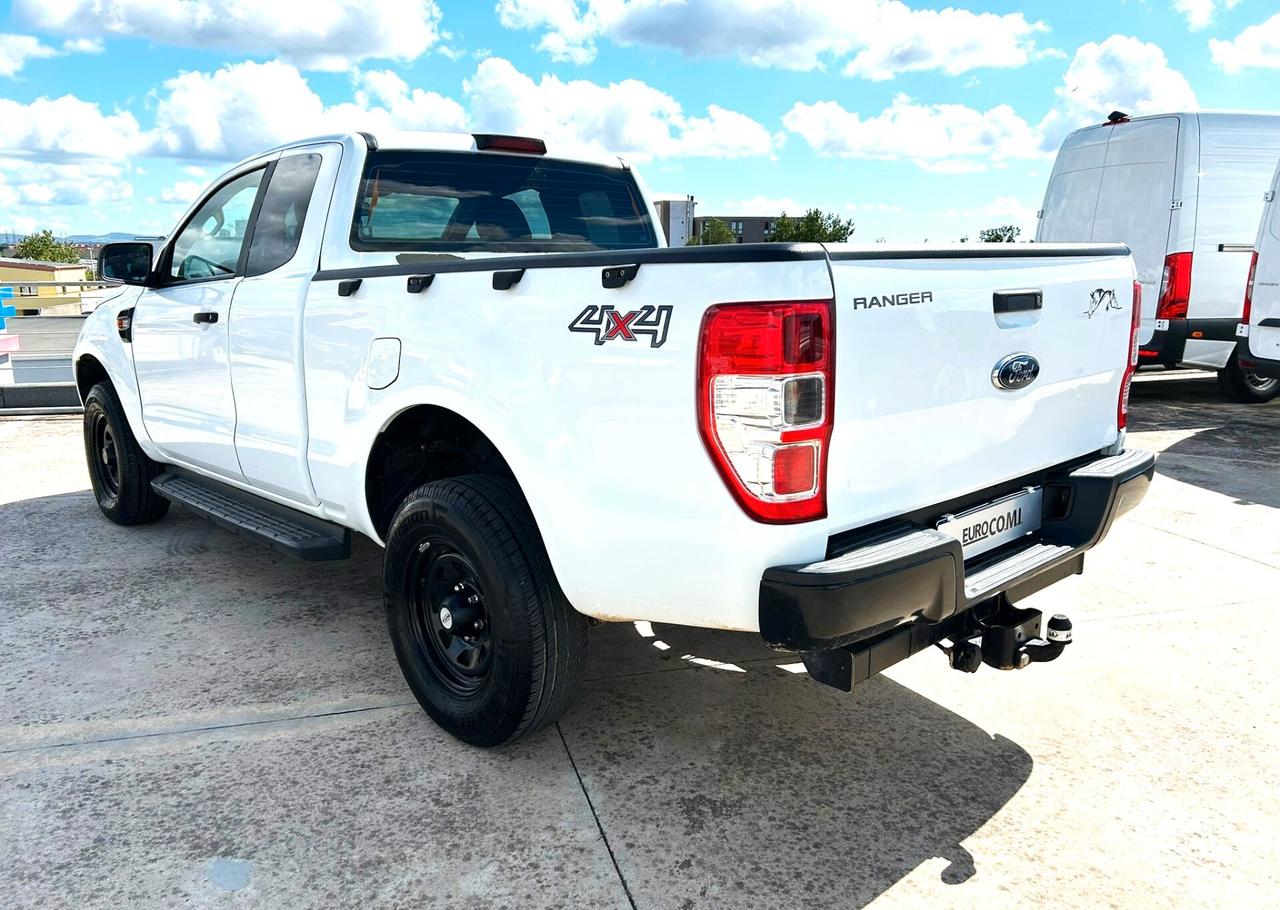 Ford Ranger 2.2 160 cv XL Supercab 4 posti 4wd gancio traino
