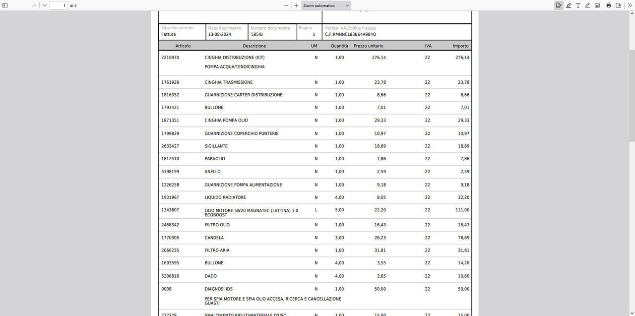 Ford EcoSport 1.0 EcoBoost automatico Business garanzia 12 mesi