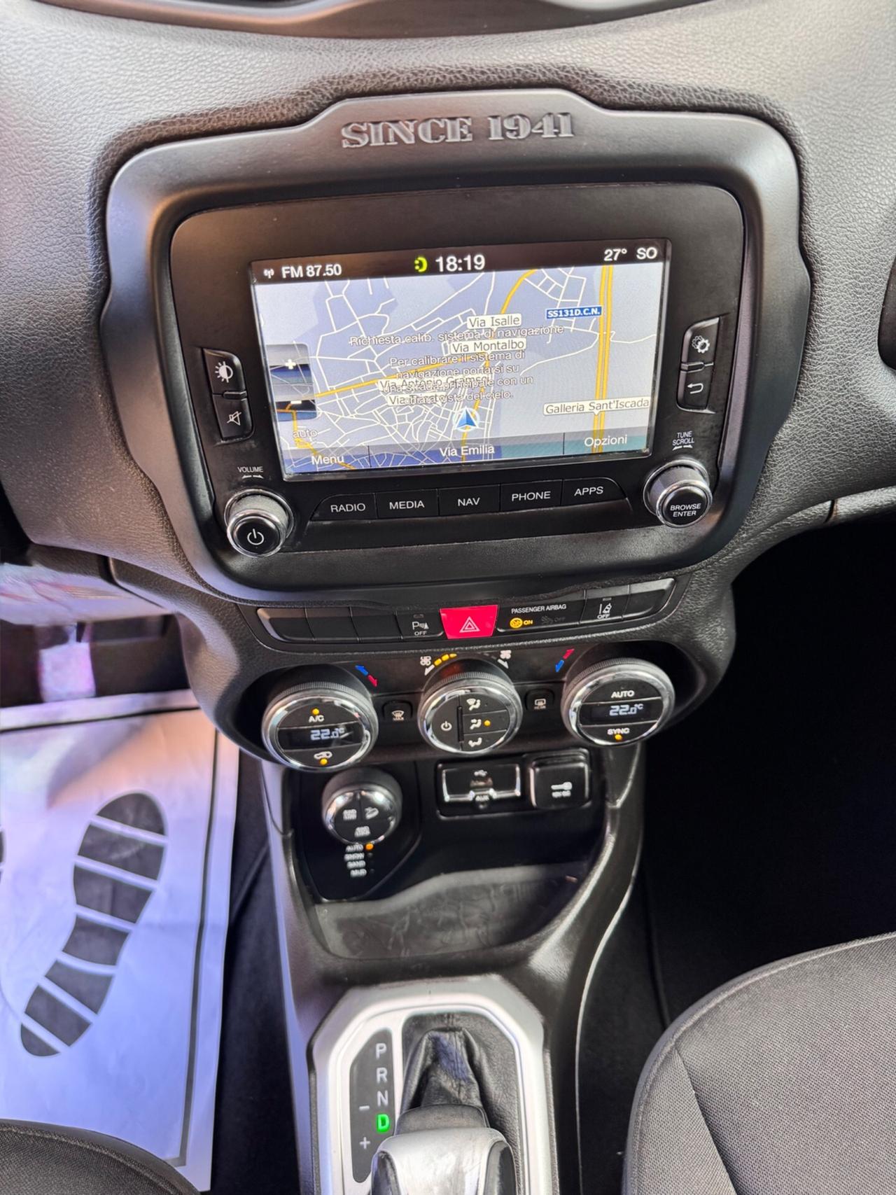 Jeep Renegade 2.0 M-jet 140cv limited 4x4 Automatico