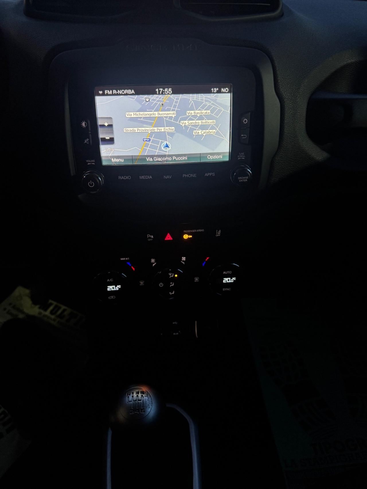 Jeep Renegade 1.6 Mjt 120 CV Limited Navi Grande sensori 360