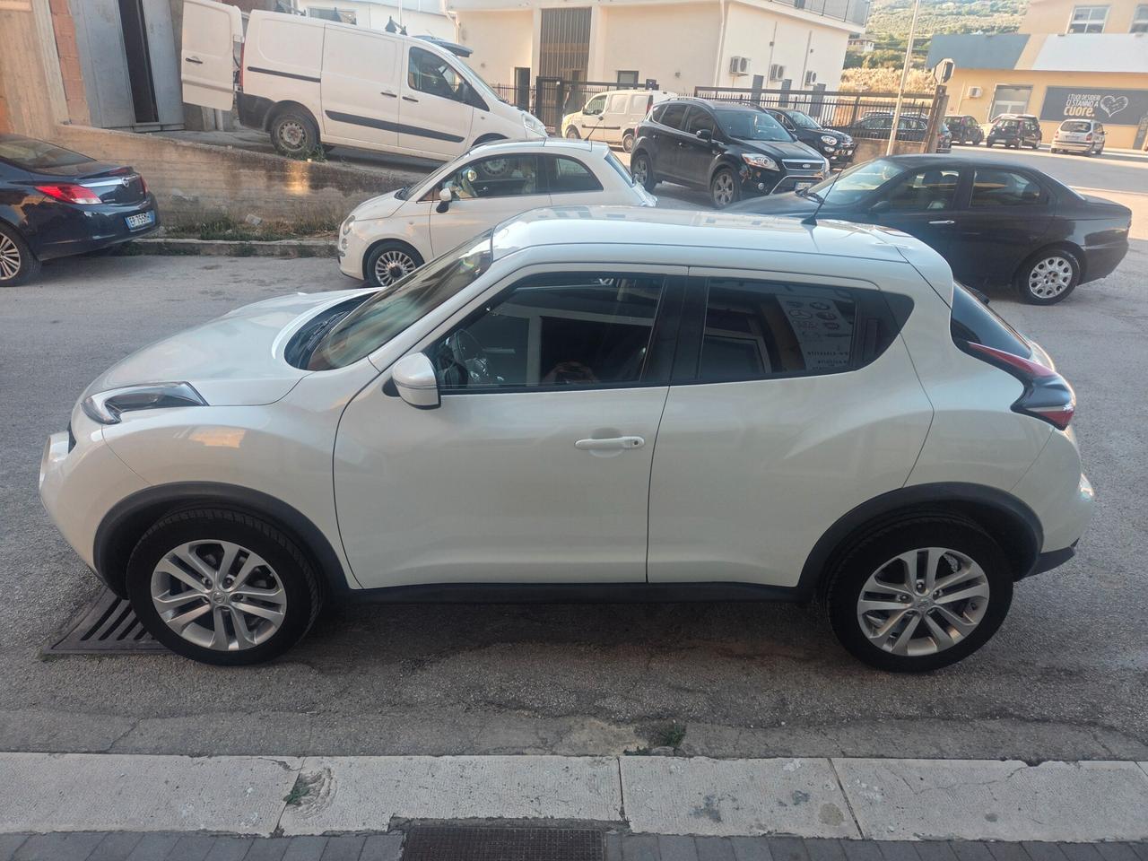 NISSAN JUKE BIANCO PERLA 1.5 NAVIG TELEC KMCERTIF