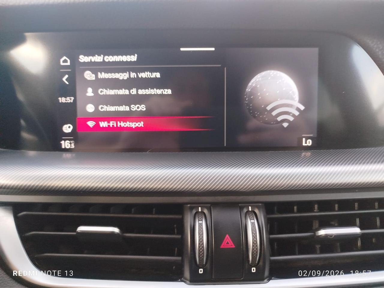 STELVIO SPRINT Q4 190cv UNIPRO*PREZZO VERO* TAGLIANDATA ALFA ROMEO