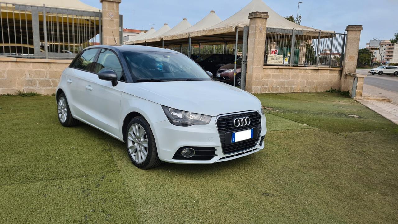 Audi A1 1.6 TDi 90 cv Sportback S-Tronic 2013 NEOPATENTATI