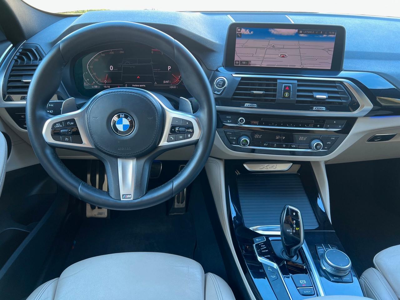 Bmw X4 xdrive20d Msport X auto LED/PELLE/CAMERA/20; PERFETTA!!