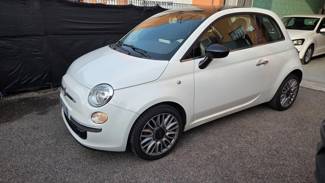 Fiat 500 1.2 GQ interni pelle