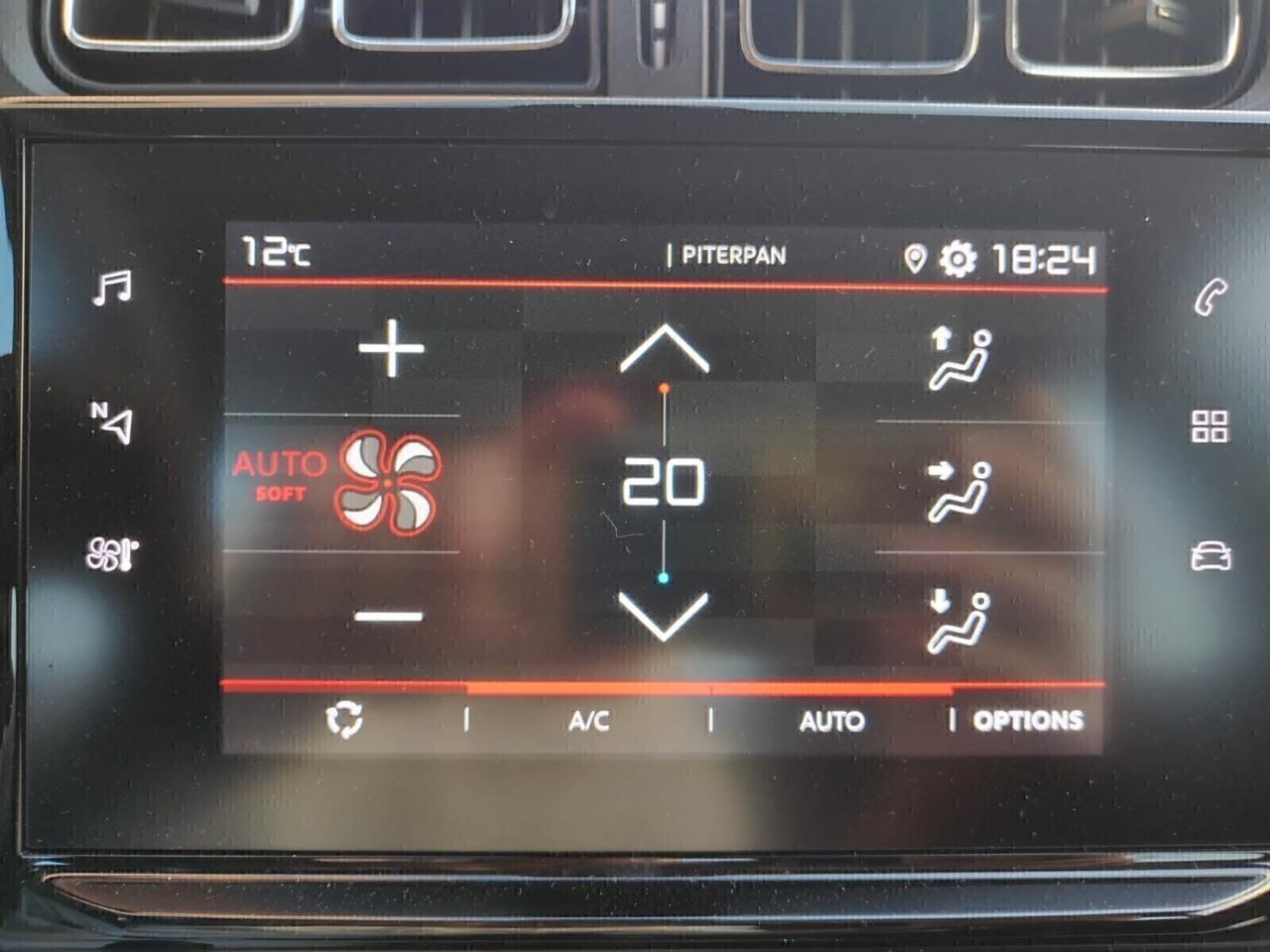 Citroen C3 Shine tetto rosso