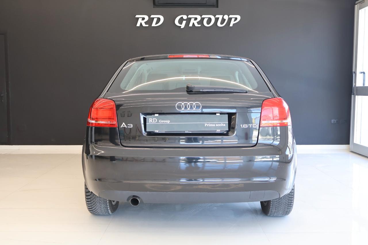 Audi A3 1.6 tdi Ambiente 90cv okneopatentati