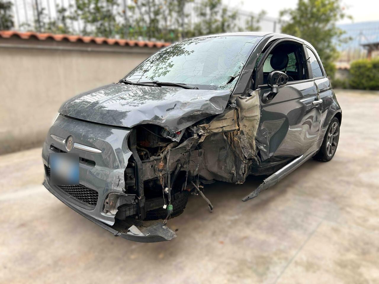 Fiat 500 S 1.2 Benzina - 2015 Incidentata