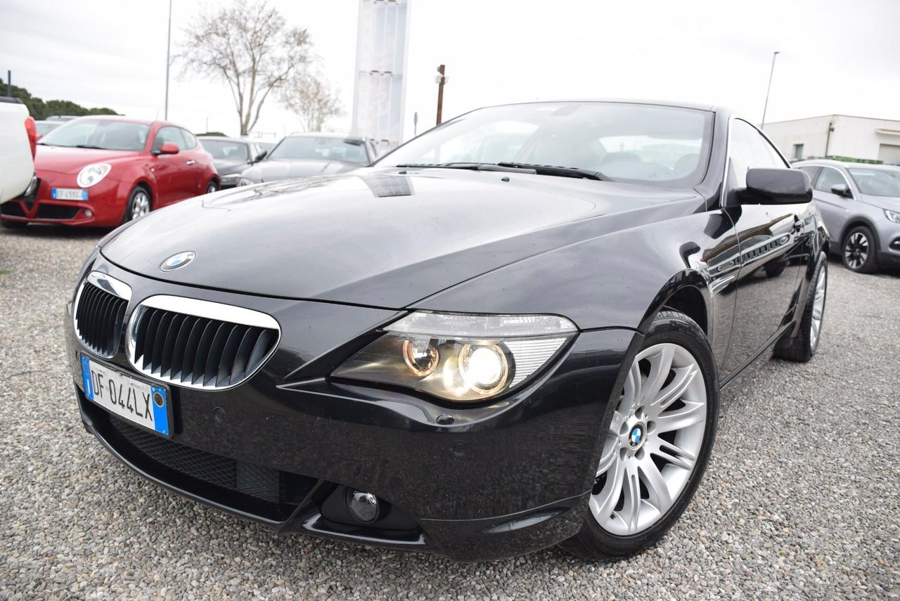 Bmw 630 SERIE 6 630i COUPE' AUTOM. NAV CRUISE SENSORI PELLE