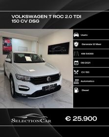 Volkswagen T-Roc 2.0 TDI SCR 150 CV DSG Advanced BlueMotion Technology