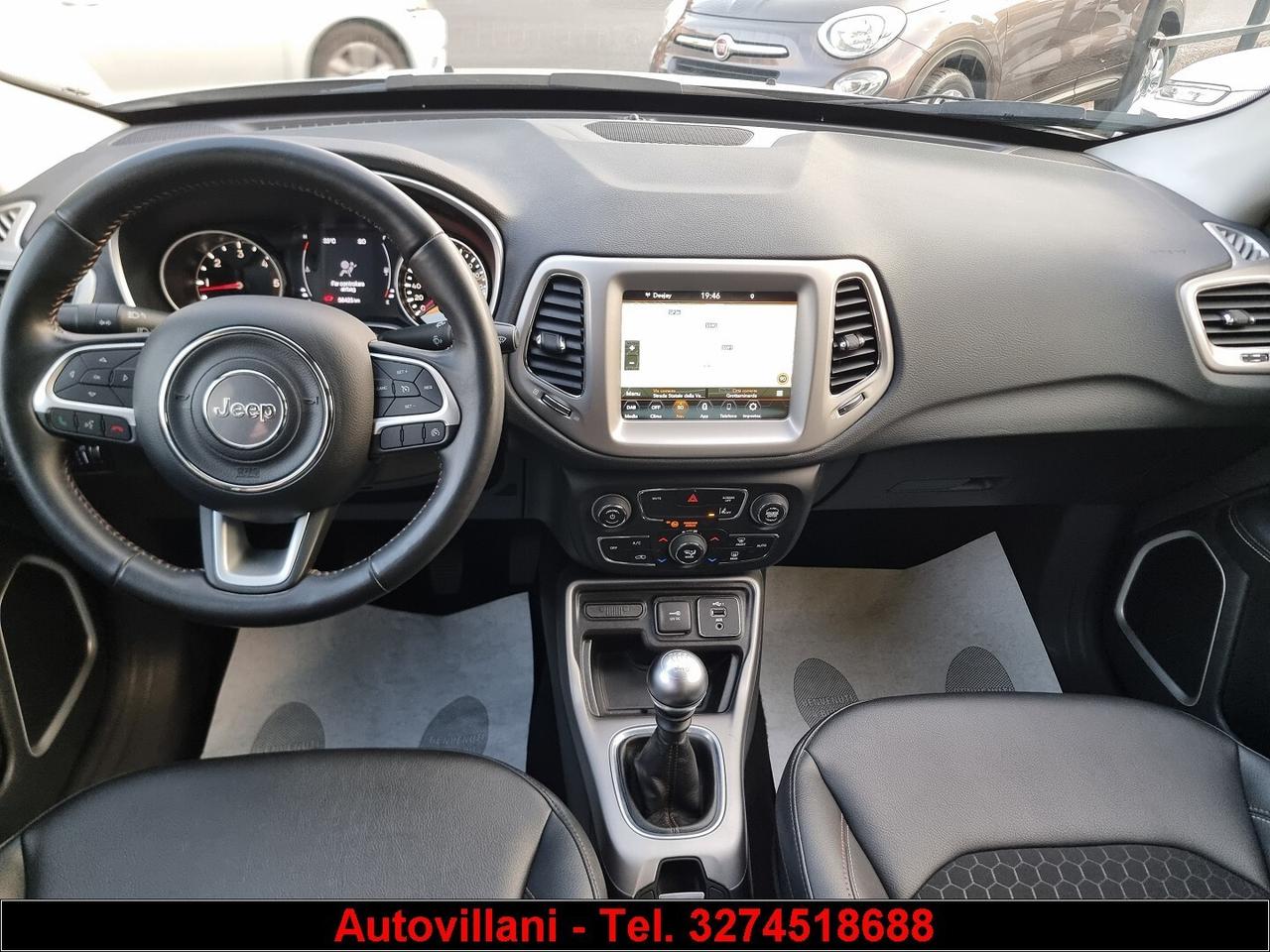 JEEP COMPASS 1.6 MJT LONGITUDE 2WD CV 120 ANNO 12/