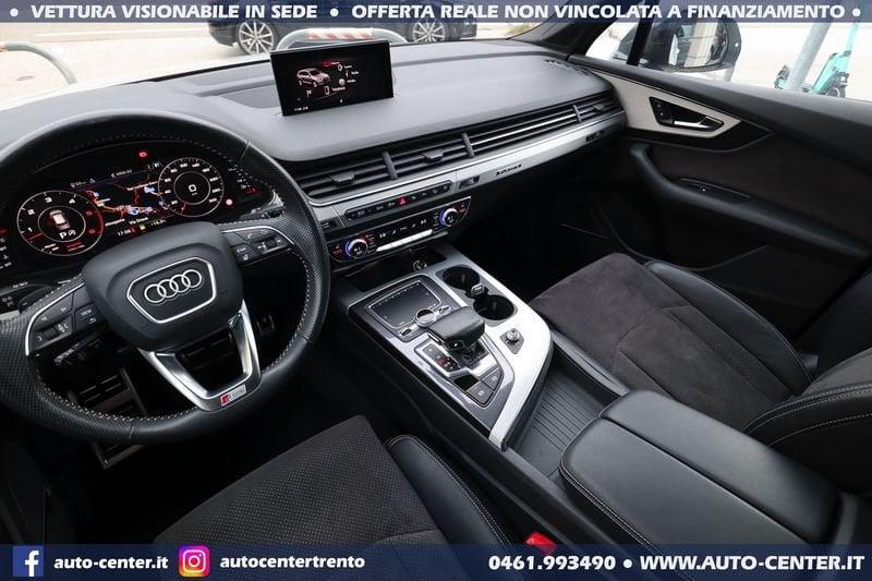 Audi Q7 50 TDI 3.0 quattro SLINE S-LINE 7POSTI GANCIO