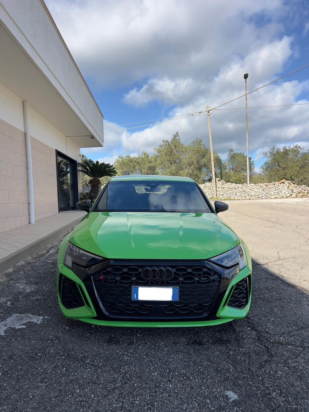 Audi RS3 Kyalami Green Carbon Pack