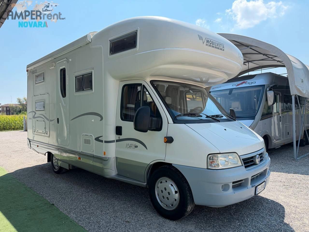 Mobilvetta ICARO S6 MANSARDATO COMPATTO 6 POSTI LETTO