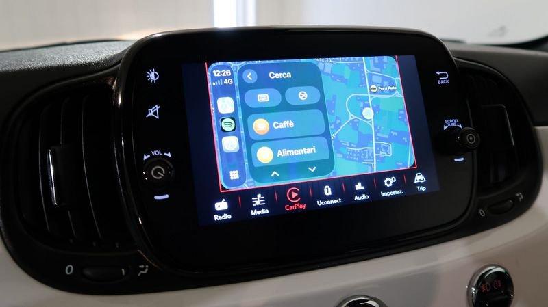 FIAT 500 Hybrid 1.0 70cv Ibrido Club # FENDI-CLIMA AUTOM-SENSORI PARCK #
