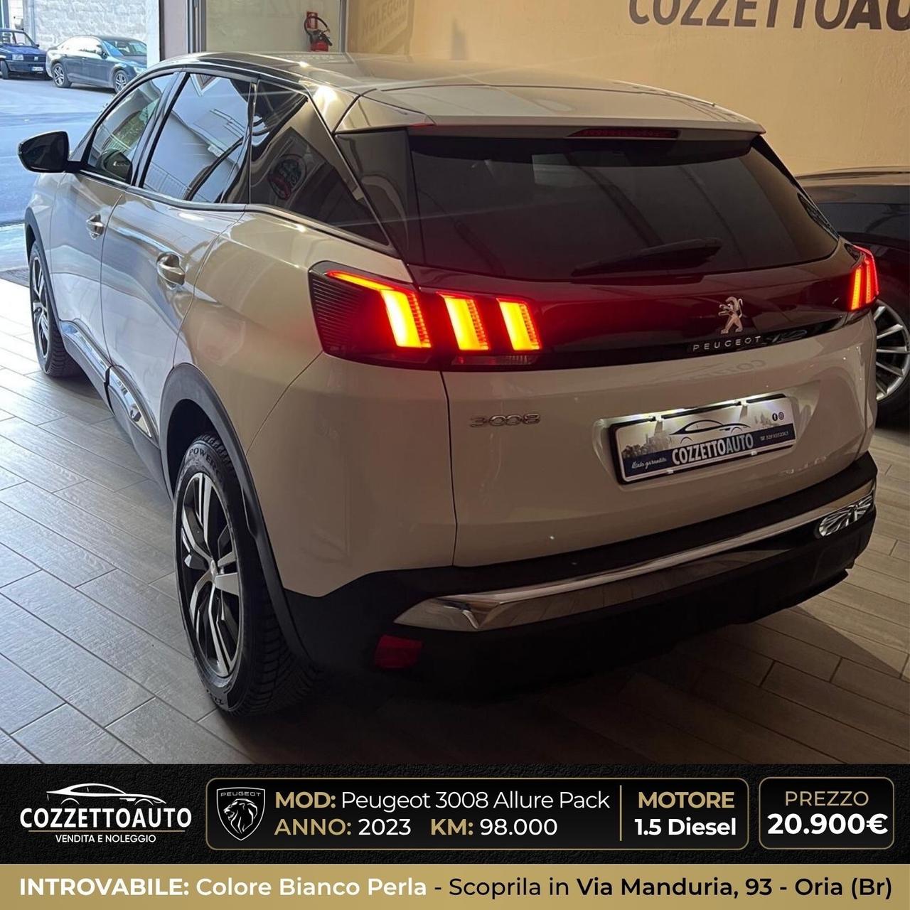 Peugeot 3008 Bianco Perla EAT8 Allure Pack