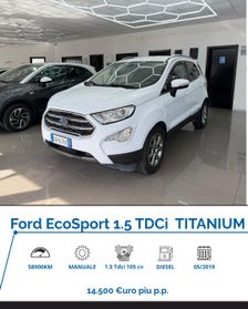 Ford EcoSport 1.5 Ecoblue 100 CV Start&Stop Titanium