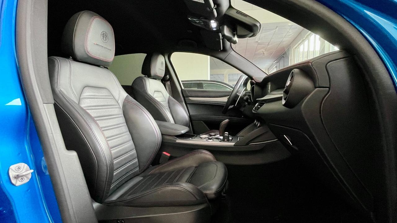 ALFA ROMEO STELVIO 2.2 COMPETIZIONE Q4 TURBODIESEL 210CV - VOLANTE E SEDILI IN PELLE RISCALDABILI, FULL LED