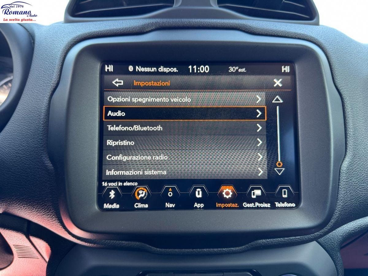 JEEP - Renegade - 1.6 Mjt 120CV Night Eagle#NAVIGATORE 8.4!