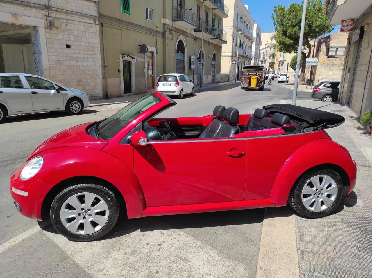 VW NEW BEETLE CABRIO 1.4 UNICO PROPRIETARIO/KMCERT