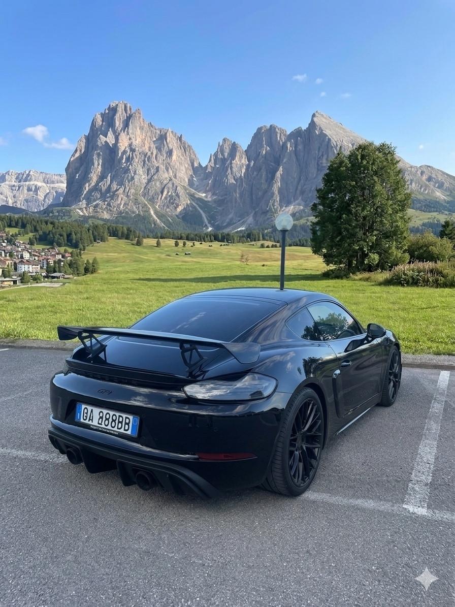 Porsche 718 Cayman 4.0 GT4 ITALIANA BOLLO PAGATO MAGGIO 2027 GARANZIA 12/36 MESI