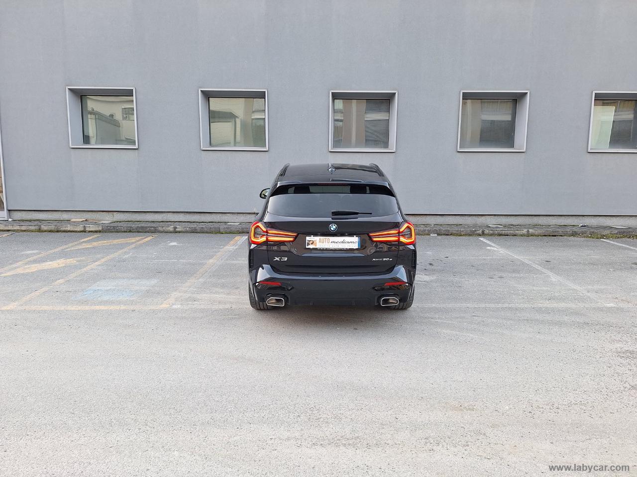 BMW X3 xDrive30e Msport PLUG IN 292CV CAMERA 360 PELLE