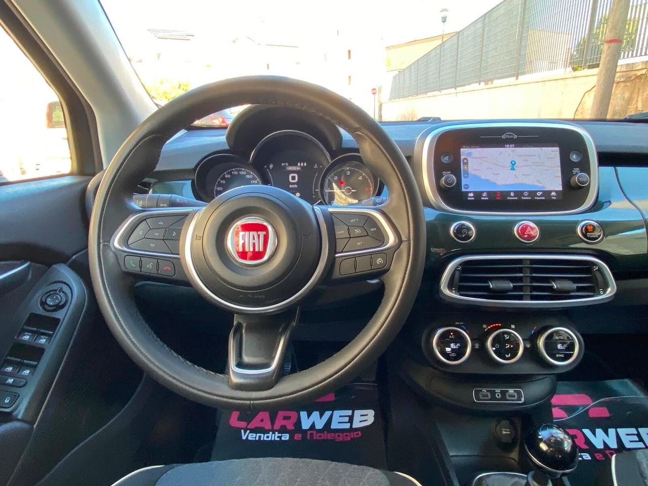 FIAT 500X CROSS 1.3Mjt 95CV Led Navy CAM 2019