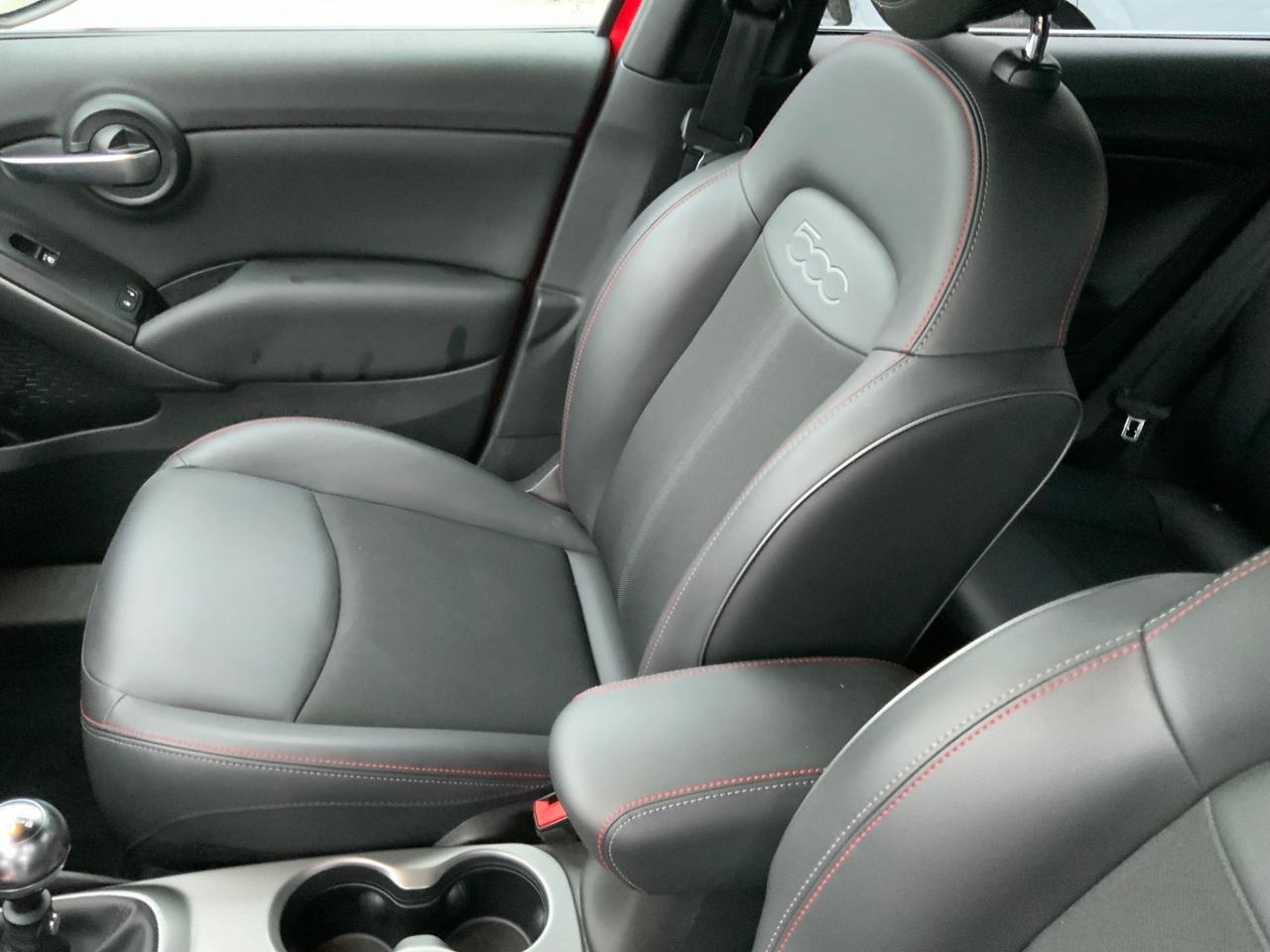 Fiat 500X 1.0 T3 120 CV Cross ROSSA TETTO NERO