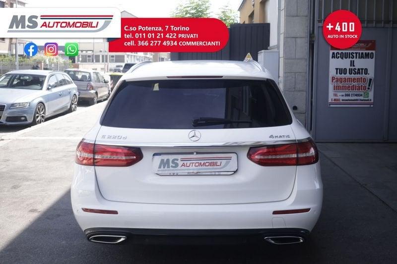 Mercedes-Benz Classe E E220d 4MATIC Auto Premium Plus Unicoproprietario