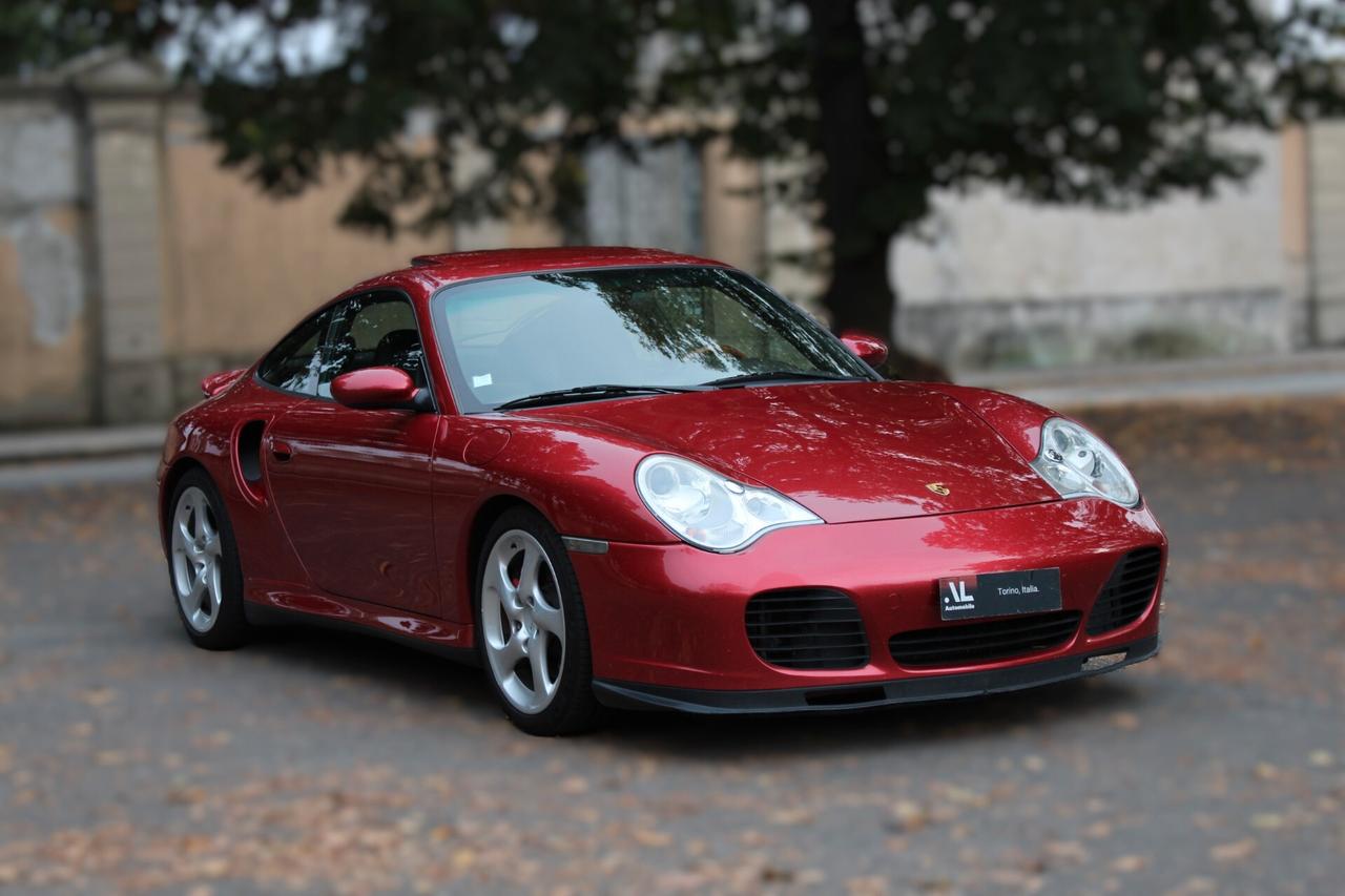 Porsche 911 Turbo cat Coupé * Orient Red*Cronologia COMPLETA*Stupenda