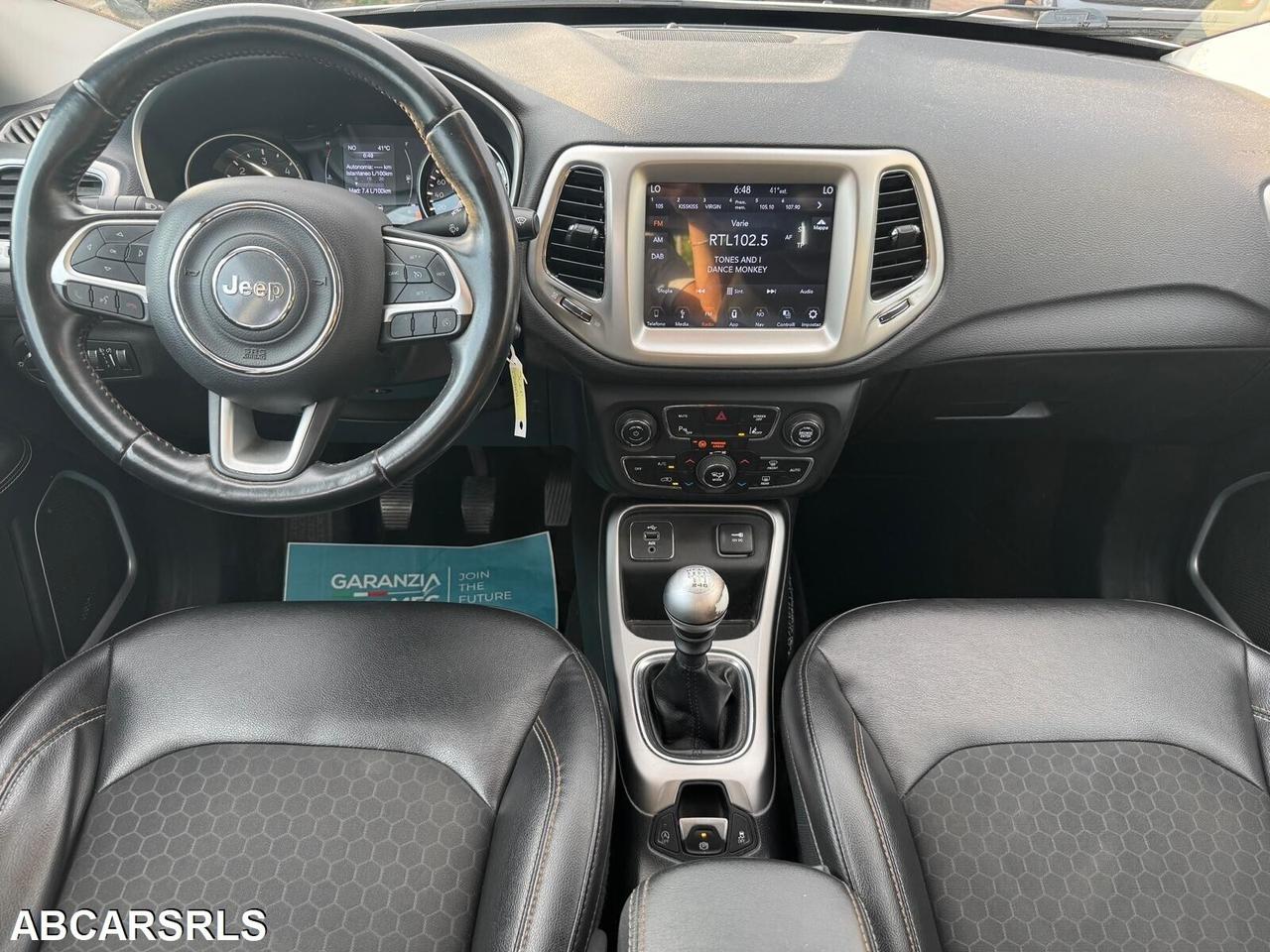 JEEP - Compass - 1.6 Mjt II 2WD Longitude - UNIPRO. - NEOPATENTATI - FINANZIABILE - PERMUTE