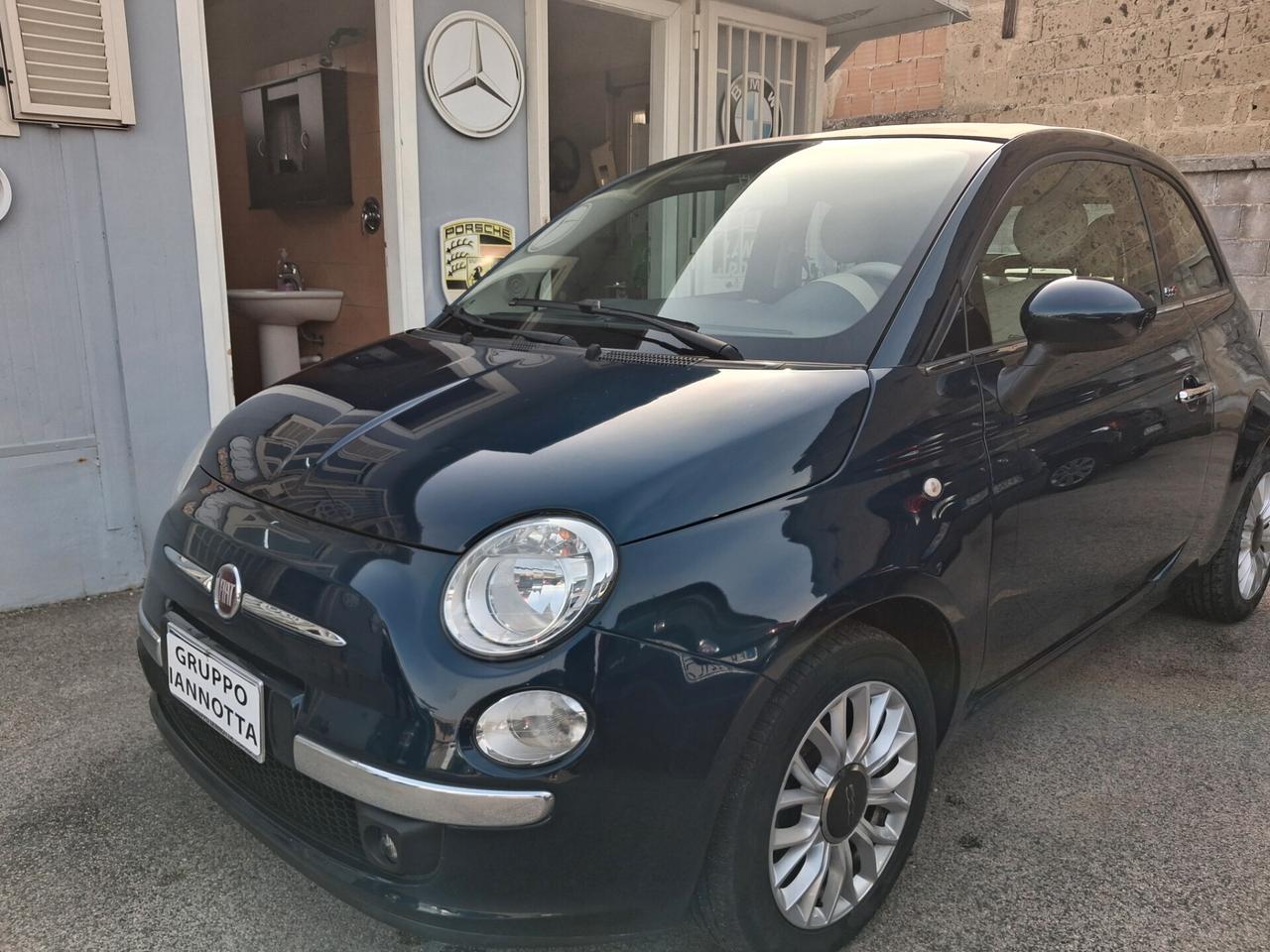 Fiat 500 C ABRIO 1.2 69 C.V. KM 58650 UNICO PROPRIETARIO ANTIFURTO BLOCKSHAFFT