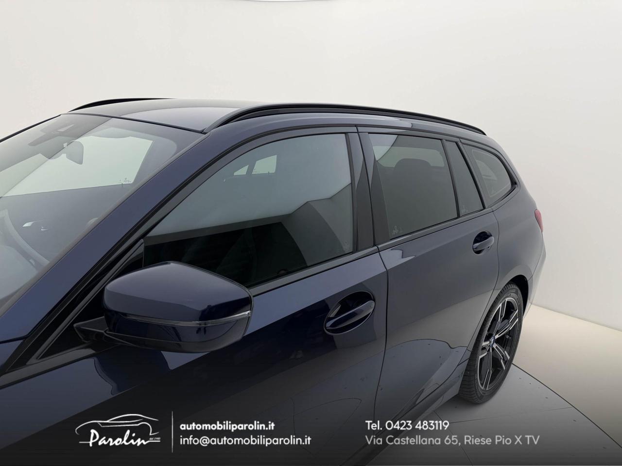 BMW Serie 3 Touring 330e Touring xDrive Msport Black pack-Tanzanite