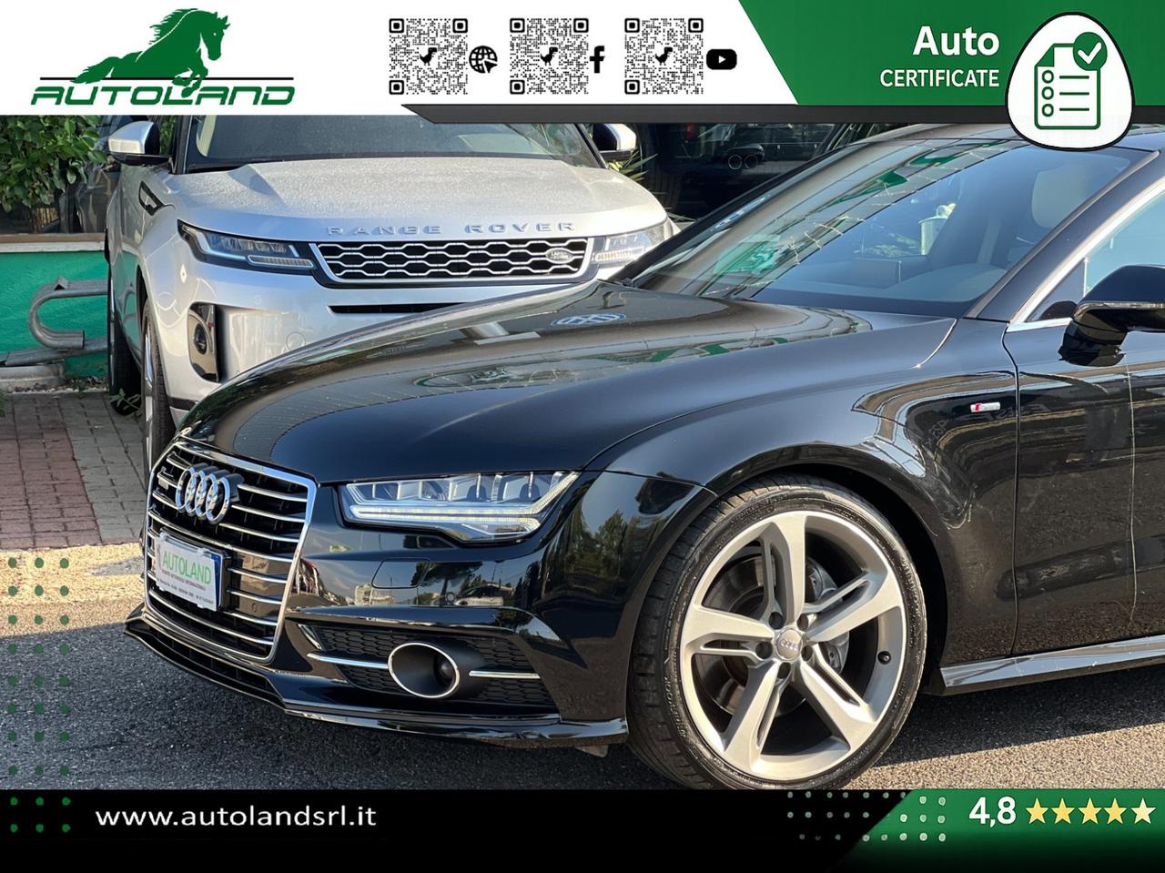 Audi A7 Sportback 3.0 tdi quattro 272cv S-Line ACC - 20" - Frecce Dinamiche