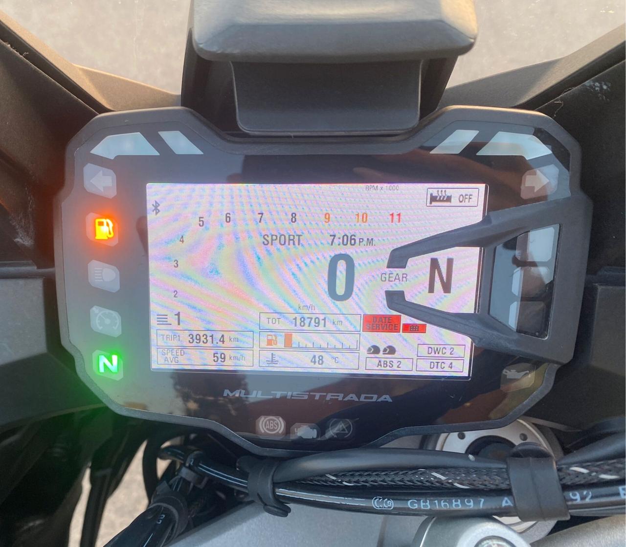 Ducati Multistrada 1200 S (ICEBERG WHITE)