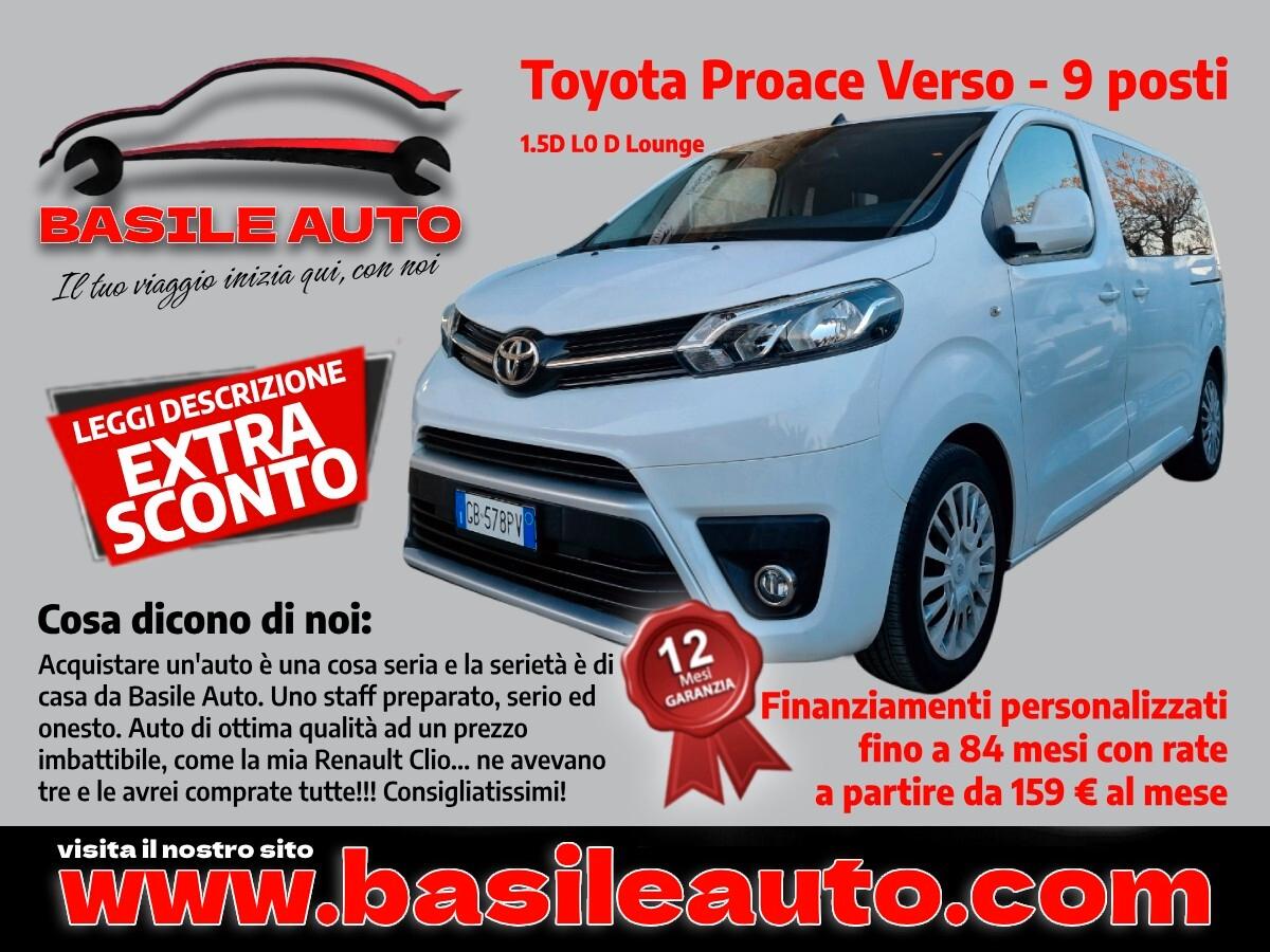 Toyota Proace Proace Verso 1.5D L0 D Lounge