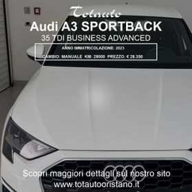 AUDI A3 SPB 35 TDI Business Advanced