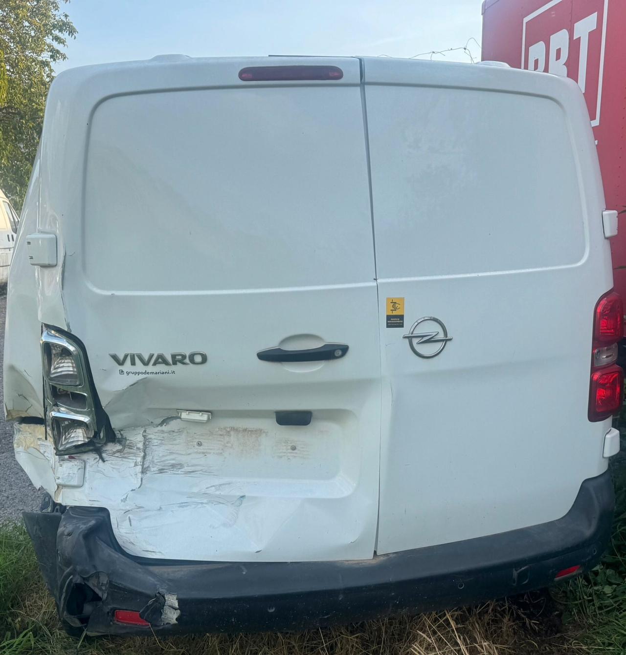 Opel Vivaro 1.5 Diesel SINISTRATO/FUSO