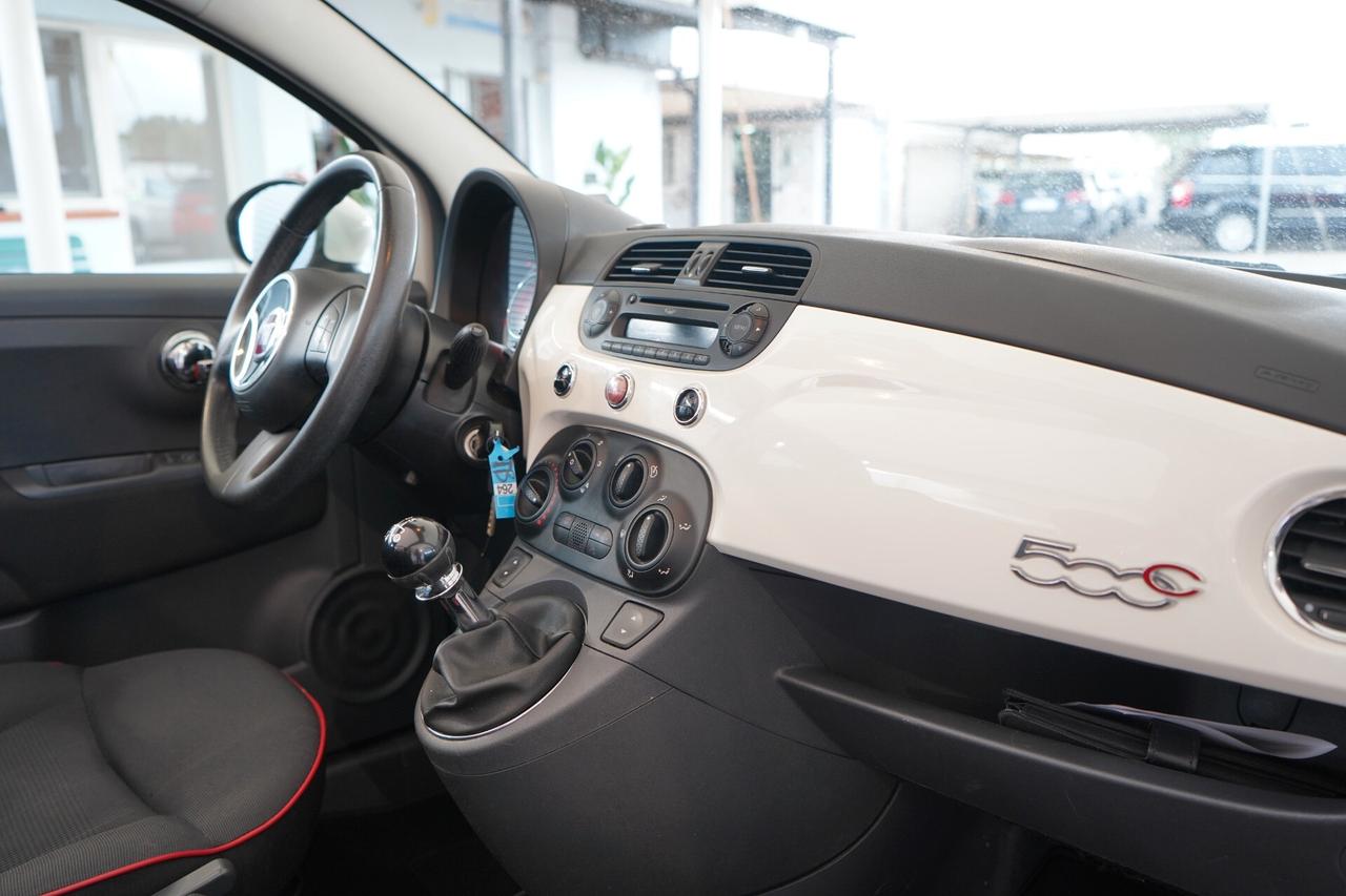 Fiat 500 C 1.2 Lounge 69Cv 74000 Km