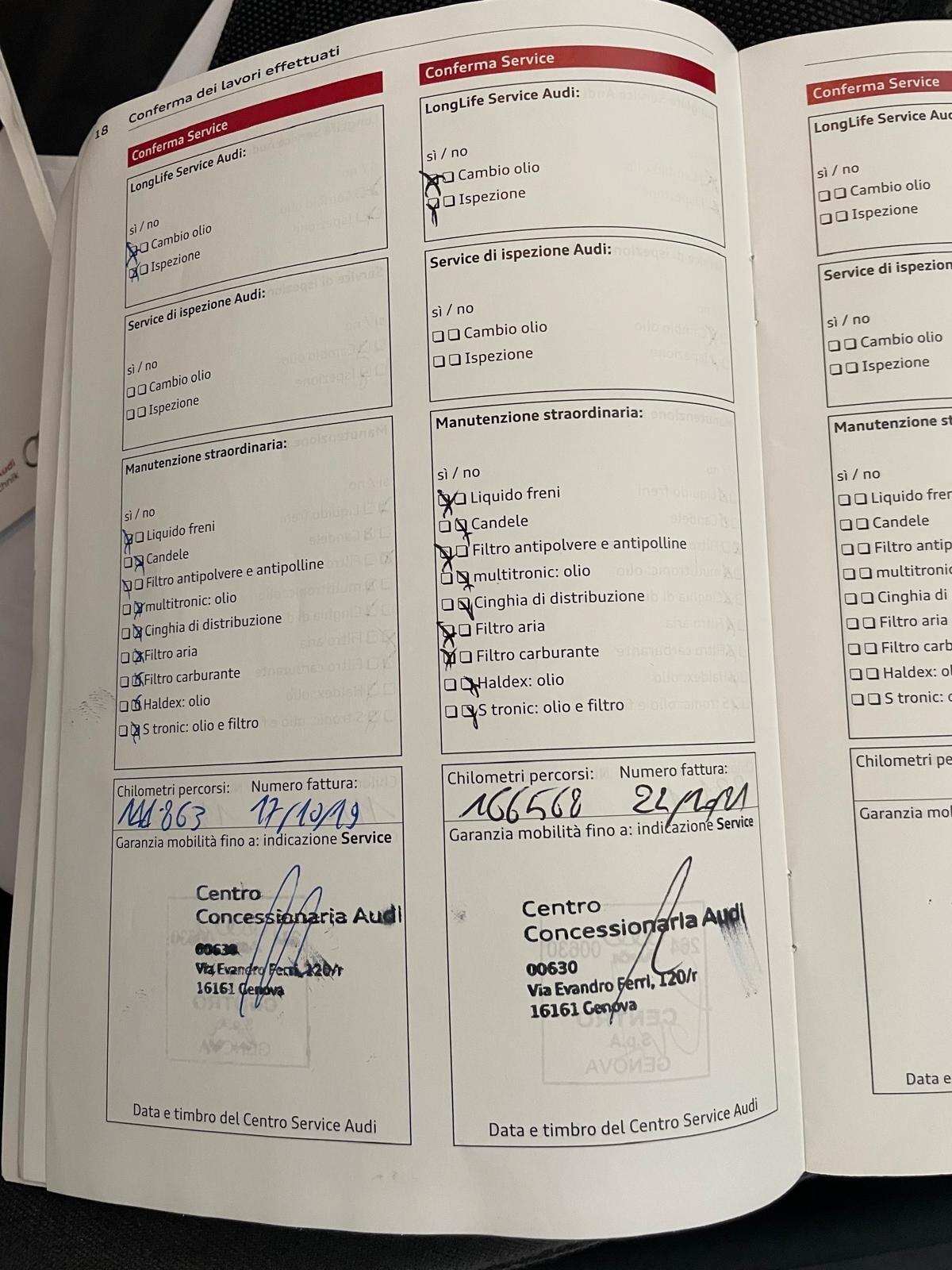 AUDI A3 SPB 1.6 TDI 105 CV AMBITION