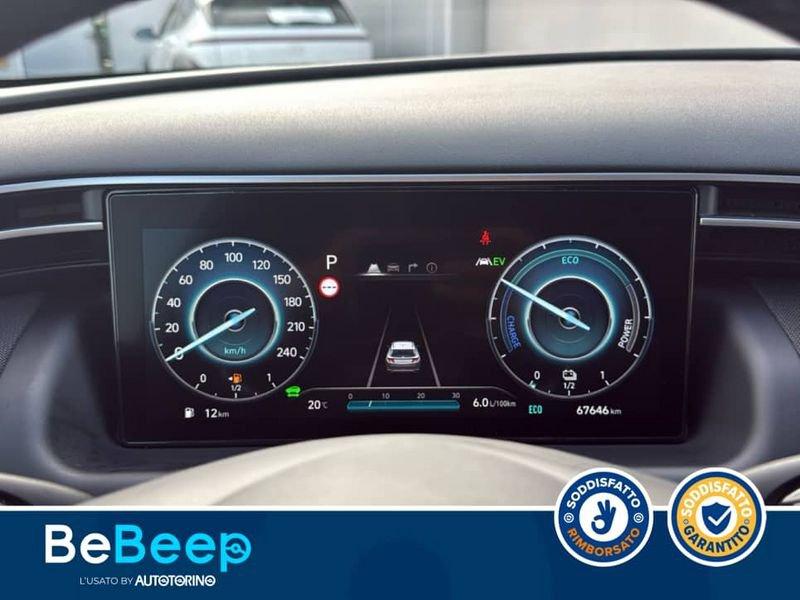 Hyundai Tucson 1.6 HEV XLINE 2WD AUTO