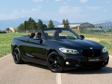 Bmw 220d Cabrio Sport 190cv Autom. "MSPORT - CARPLAY - 105000KM"
