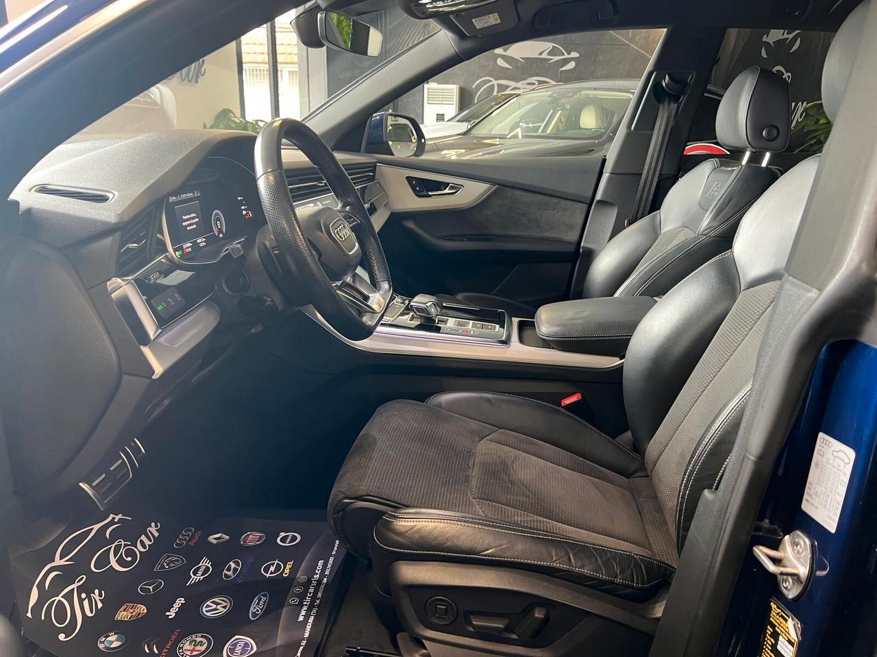 AUDI Q8 50 3.0 TDI MHEV S-LINE 286CV PELLE NAVI CAM QUATTRO ANNO 2021