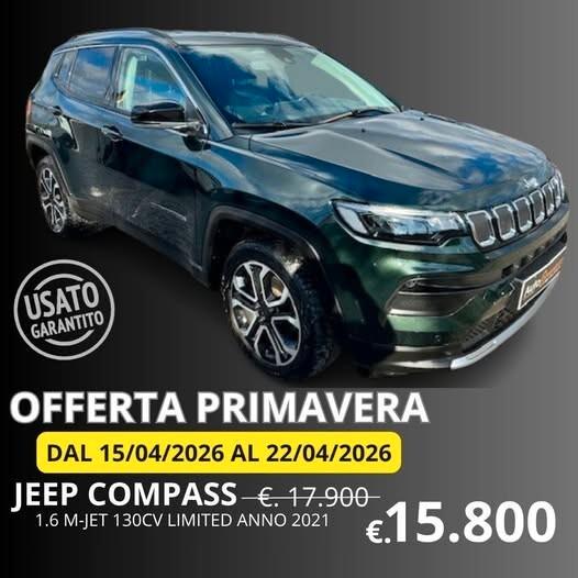 Jeep Compass 1.6 Multijet II 2WD Limited