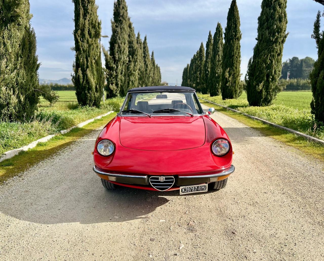 Alfa Romeo Spider 1.3 II SERIE " CODA TRONCA " - VETTURA DI INTERESSE STORICO COLLEZIONISTICO