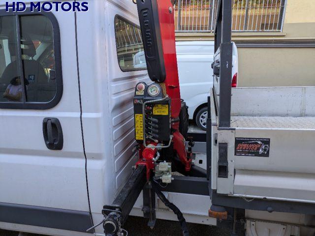 FIAT DUCATO 35 2.3 MJT 130 CV maxi doppia cabina gru